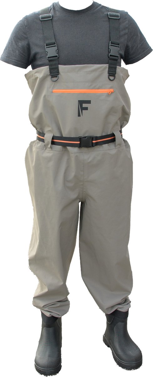 Fladen Breathable Wader Rockgrip Waadpak 44-45 | Waadpak