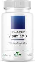 RoyalPeace - Vitamine B complex - Optimale Absorptie - Man & Vrouw - Tabletten