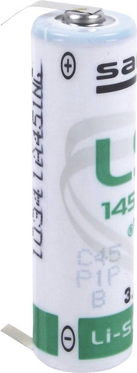 Saft 14500 CLG Speciale batterij AA (penlite) U-soldeerpinnen Lithium 3.6 V 2600 mAh 1 stuk(s)