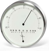 Philippi Design - Thermomètre et Hygromètre TEMPUS - Aluminium - 15 cm