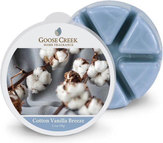 goose creek wax melt Cotton Vanilla Breeze