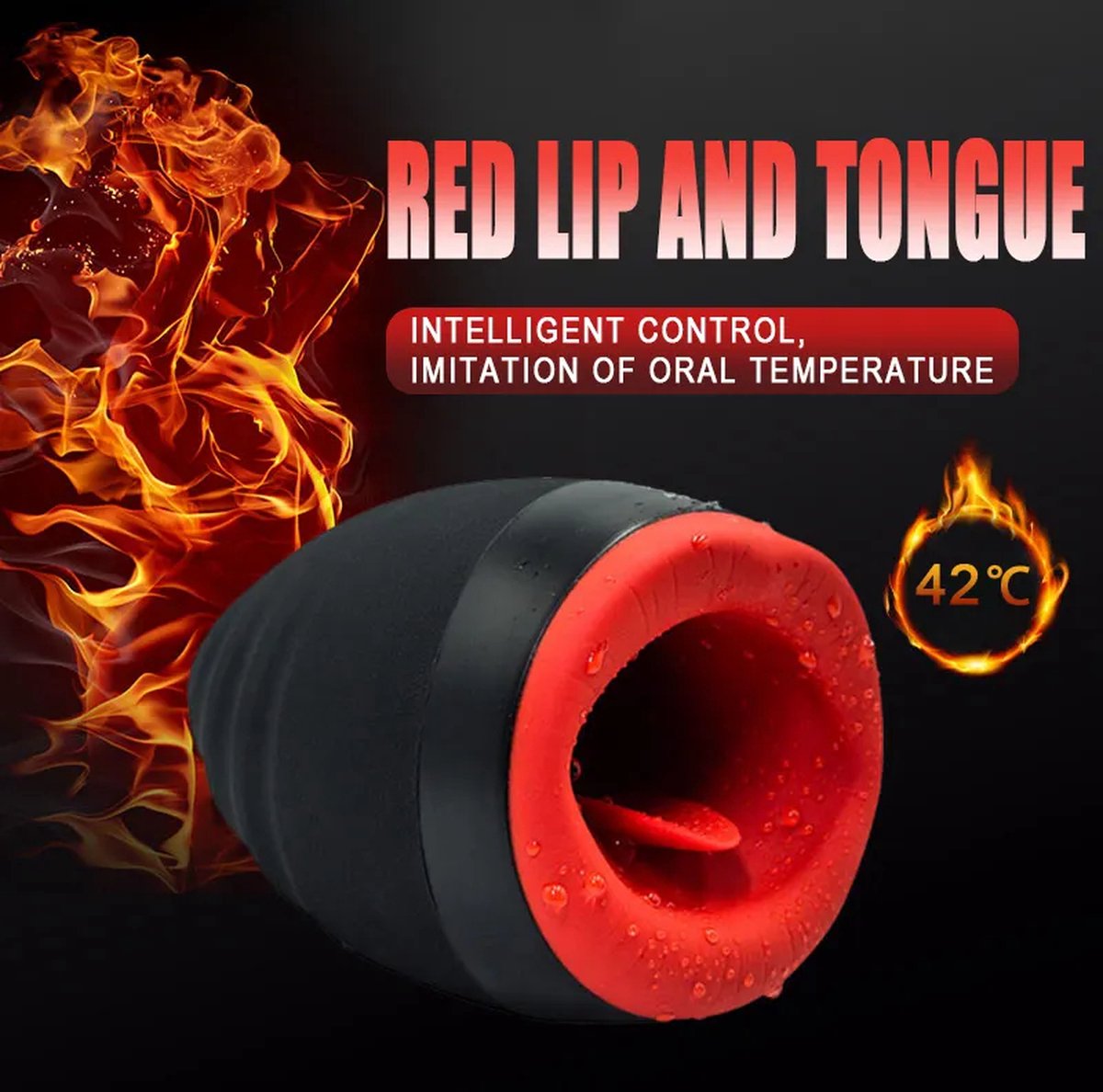 Goedkoopste Alexis - Masturbator - Vibrators voor Mannen Seks speeltjes - Penisstimulator - Blowjob Masturbator - Mannen Sex Toys - Seks speeltjes