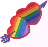 PRIDE | Pride - Lgbt Flag Heart Patch
