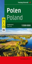 Pologne, Straßenkarte 1:500 000, Freytag & Berndt