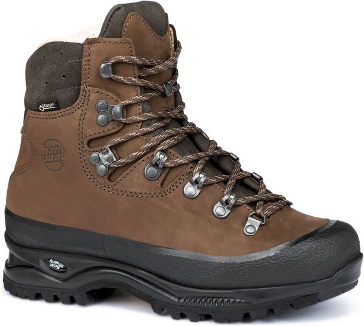 Hanwag Alaska Lady GTX Wandelschoenen Dames Erde 38 Bruin