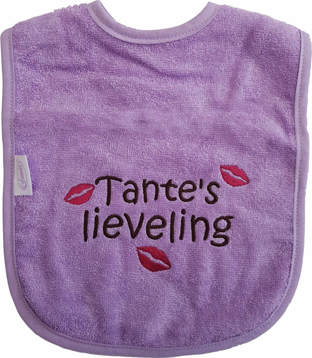 Goedkoopste Lavendel slab met Tante's lieveling - kraamcadeautje, verjaardag, cadeautje, baby, paars, lila