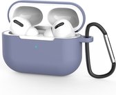 Coverup Siliconen Case - Hoesje geschikt voor Airpods Pro - Blauw