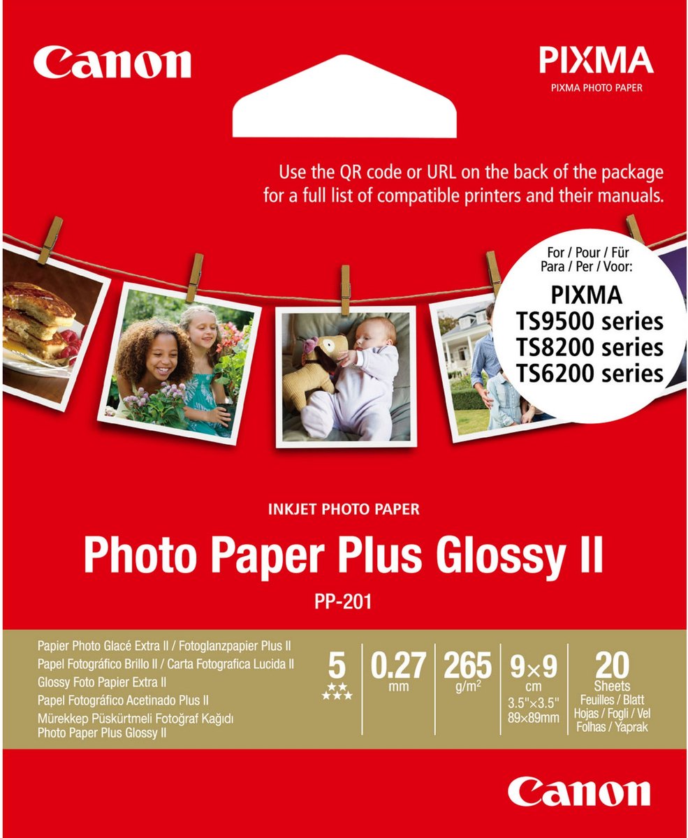 Canon 2311B070 pak fotopapier Wit Glans
