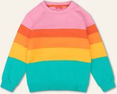 Heritage sweater 31 Solid multicolor rainbow Pink: 98/3yr