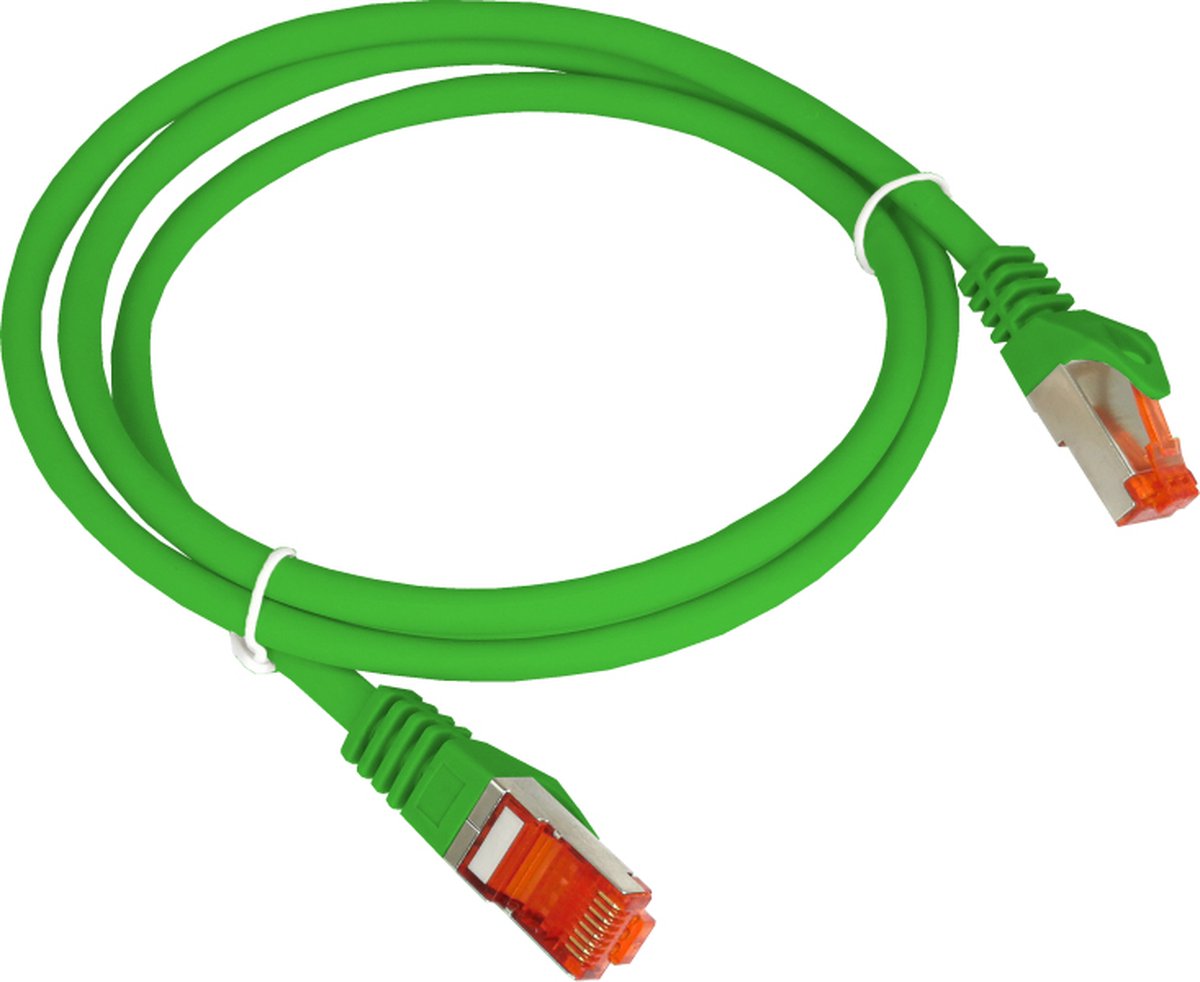 A-LAN KKS6ZIE2.0 netwerkkabel Groen 2 m Cat6 F/UTP (FTP)