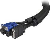 StarTech 2 meter kabelmanagement huls - flexibele kabelgeleider