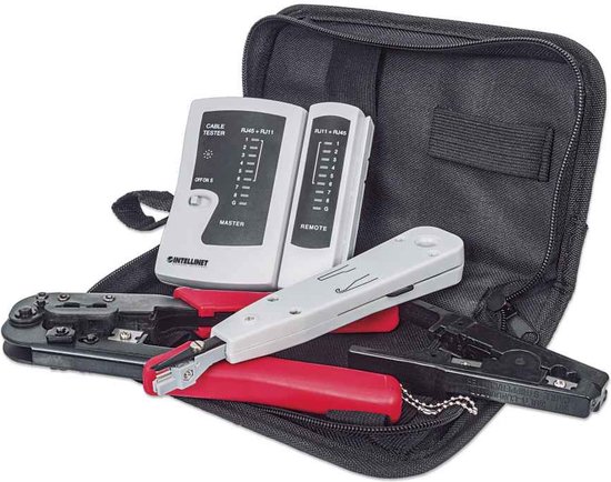 Intellinet complete netwerk toolkit met kabeltester