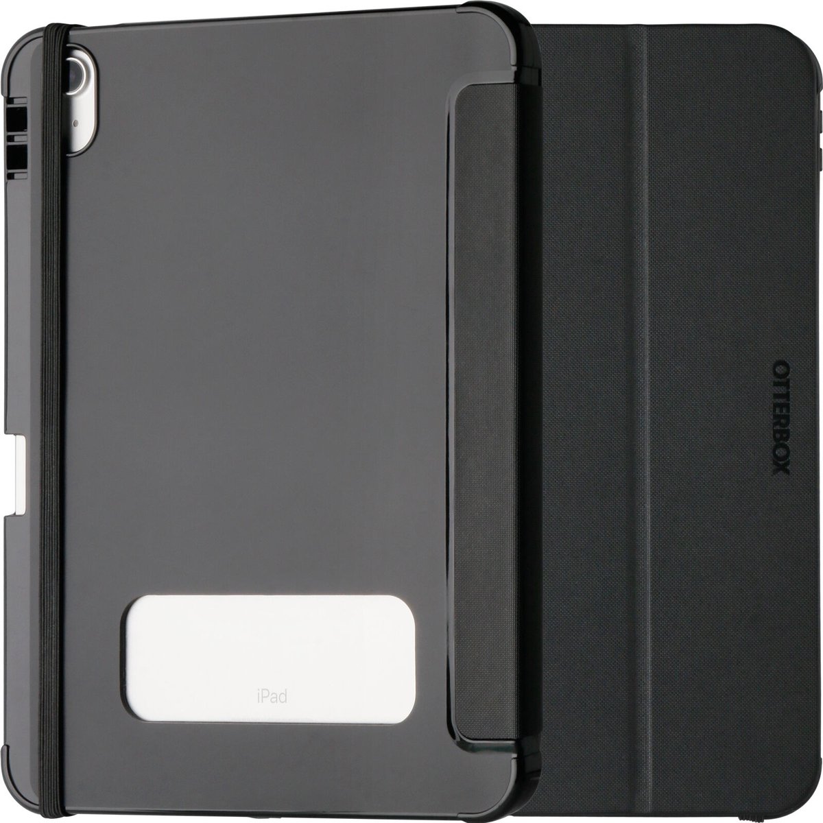 OtterBox React Folio Hoes Geschikt voor Apple iPad 10.9 (2022) - Book Case met Standaard - Zwart