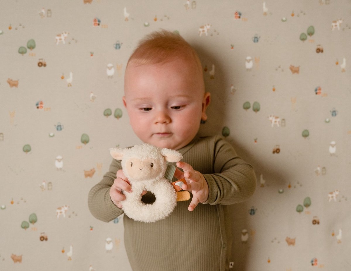 Little Dutch - Rammelaar Schaap - Little Farm - baby speelgoed — afbeelding 7