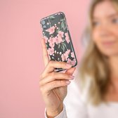 iMoshion Hoesje Geschikt voor Samsung Galaxy A23 (5G) Hoesje Siliconen - iMoshion Design hoesje - Roze / Cherry Blossom