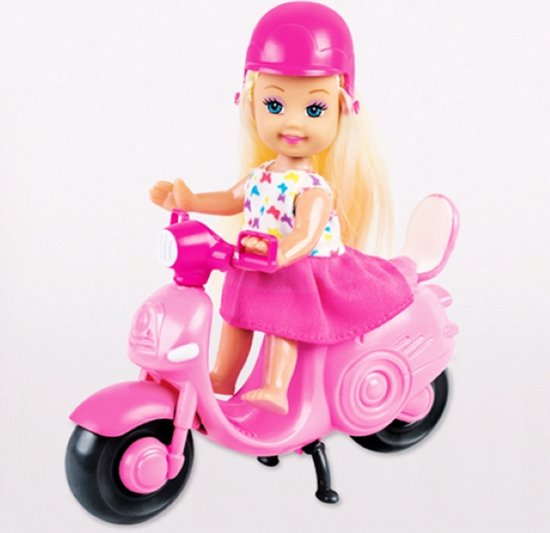 CUTE GIRL pop 9 cm met scooter — afbeelding 2