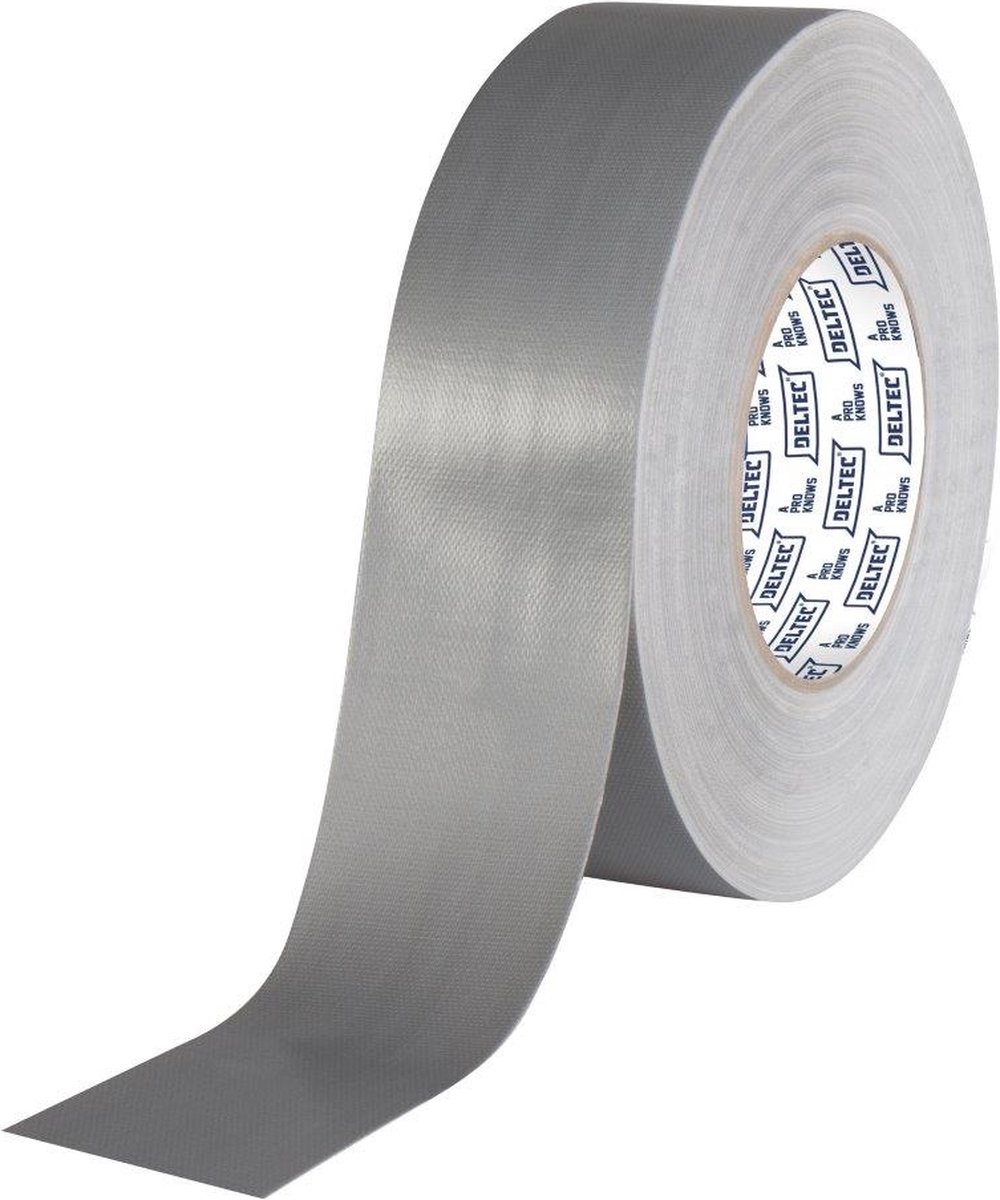 Deltec GafferTapePro Grijs 50mm x 50m