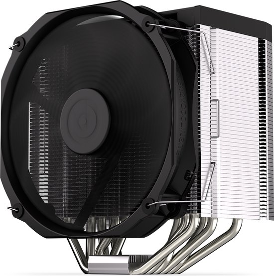 Endorfy Fortis 5 - Koeler voor processor - 250 - 1400 omw/min. - voor Intel LGA 1700, 1200, 115x, 2066, 2011-3, 1366 - AMD AM5, AM4, AM3+, AM2+, FM2+, FM1 - 4-pin PMW - aluminium - zwart