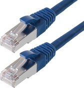 Cat6 S/FTP PIMF LSOH blauw 0.25 meter - Netwerkkabel - Computerkabel - Kabel
