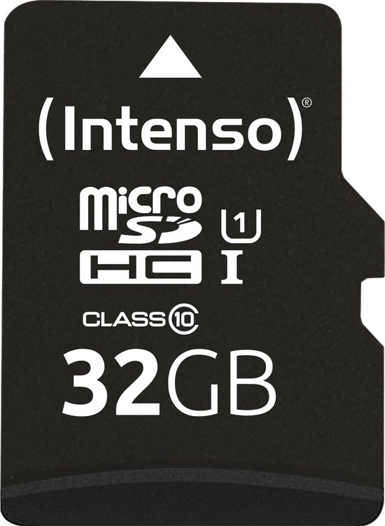 Intenso 32GB microSDHC Performance microSD-kaart 32 GB Class 10 UHS-I Waterdicht