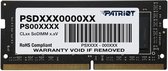 Patriot PSD48G320081S Signature- Line SO-DIMM, 8 Go, 3 200 MHz, DDR4, CL22, 1,2 V