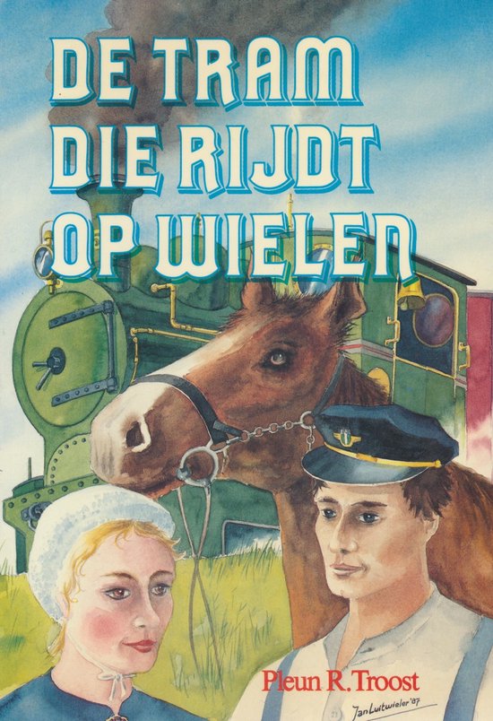 Omslag van De tram die rijdt op wielen
