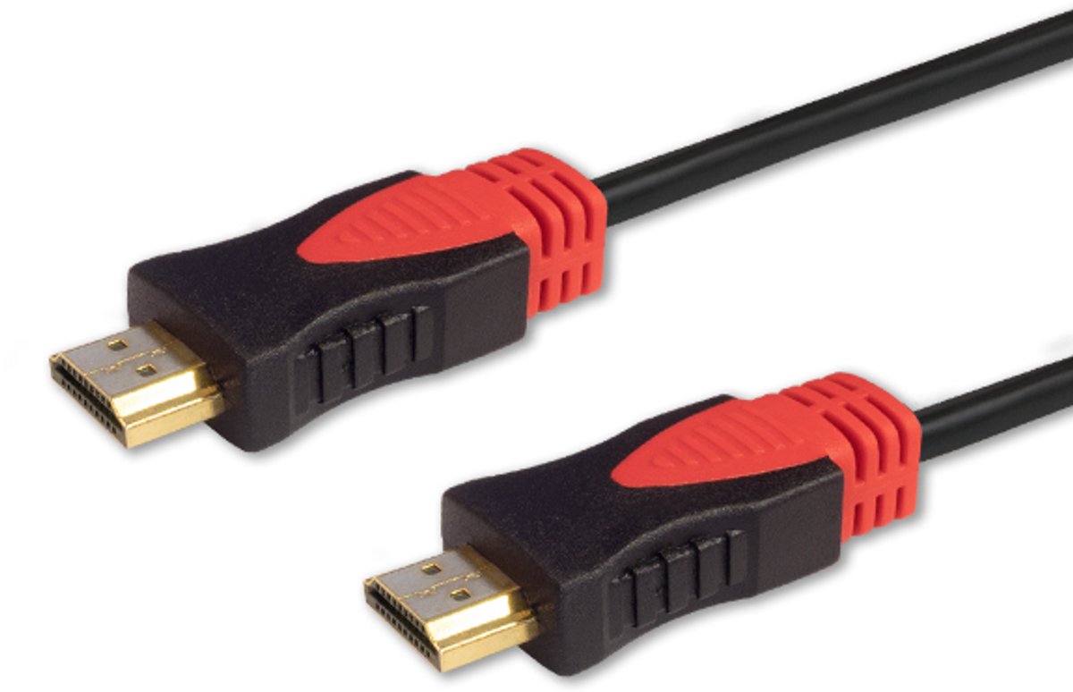 Savio CL-141 HDMI kabel 10 m HDMI Type A (Standaard) Zwart