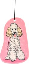 Dogs - Car Airfreshner - Poedel - Sandel Wood