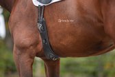 Anatomische Leren singel soft - 65cm - MTB Equestrian - Dressuursingel - Dressuur