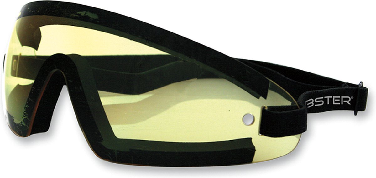Bobster Wrap Around Zonnebril - Motorbril Heren - Sportbrillen Heren - Glaskleur Geel