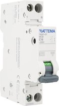 ATTEMA installatieautomaat 1-polig+nul 16A C-kar (AT90203)
