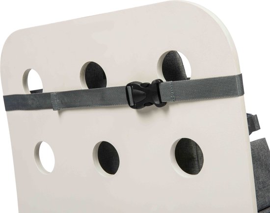 Dooky Booster Seat - Zitverhoger - Grijs - Inclusief opberg vak van Dooky — afbeelding 3