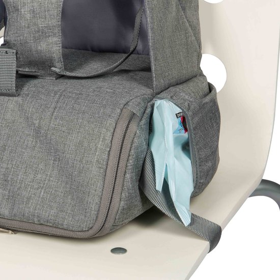Dooky Booster Seat - Zitverhoger - Grijs - Inclusief opberg vak van Dooky — afbeelding 4