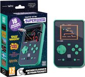 Taito - Ordinateur de poche de jeu Super Pocket - 17 jeux - Chargement USB-C - Autonomie de 5 heures