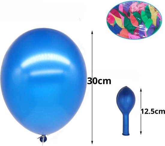 Gele Ballonnen 34 Cm 100 Stuks