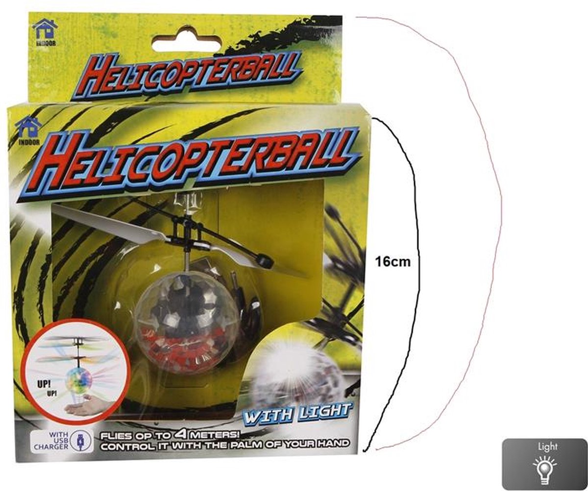 Helikopterbal met Licht USB — cadeau in Gadgets - foto 5