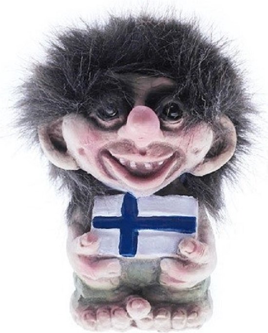 Nyform Trol avec drapeau finlandais