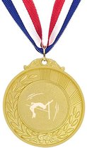 Akyol - atletiek medaille goudkleuring - Atletiek - sporters - sprinten, springen, werpen, uithoudingsvermogen, competitieve sport.