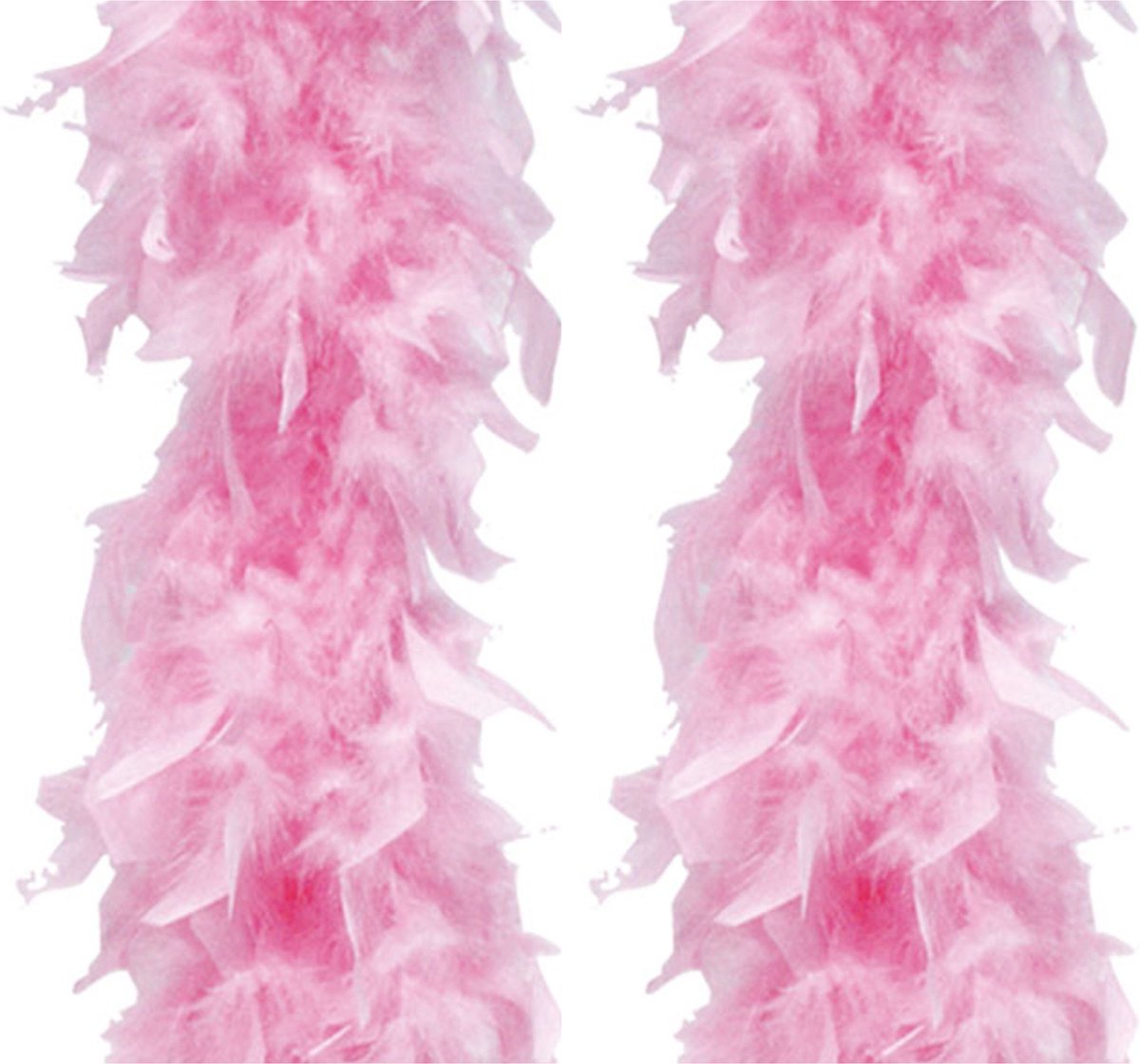Boa kerstslinger - lichtroze - 180 cm - kerstboomversiering - kerstslingers
