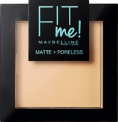 Maybelline New York - Fit Me Matte + Poreless Powder - 115 Ivory - Matterend Poeder welke Poriën Zichtbaar Verkleind - 9 gr.