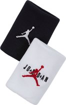 Nike Jumpman Jordan Zweetbanden Pols Zwart-Wit-Rood