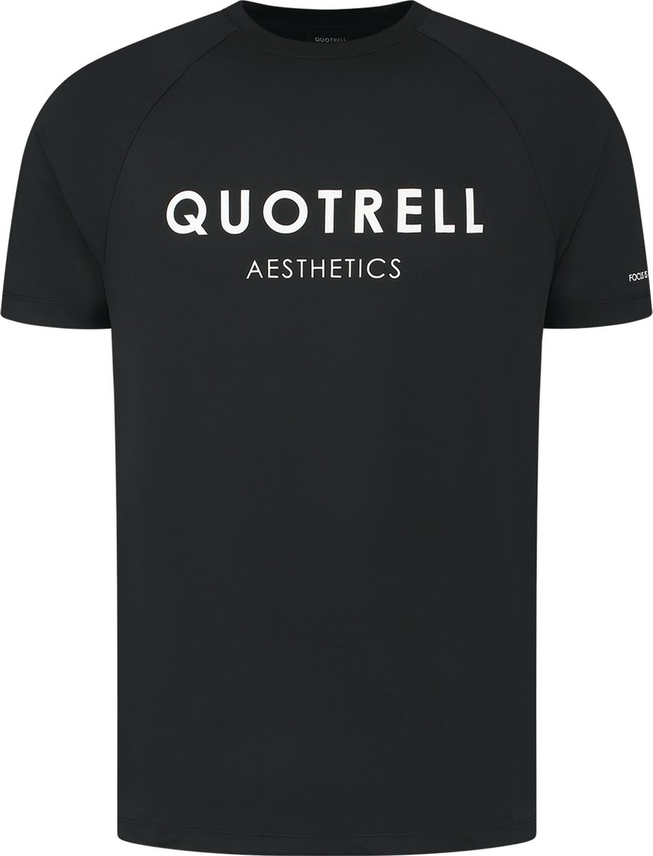 Quotrell - APOLLO T-SHIRT - BLACK/WHITE - XL