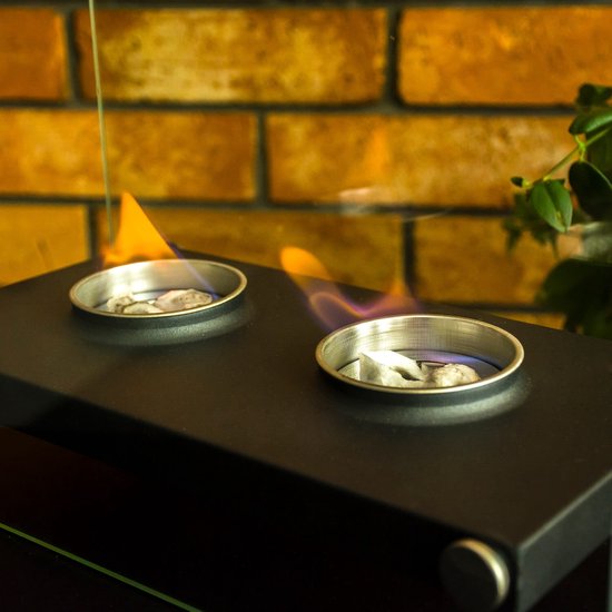 Viking Choice Bio ethanol brander - Tafelhaard - Gehard glas ...