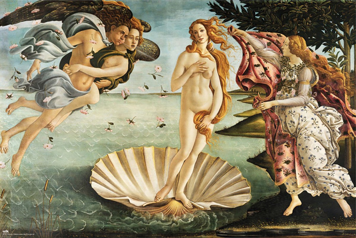 Grupo Erik Poster The Birth of Venus 91,5x61cm Divers