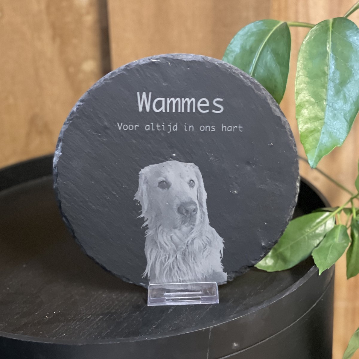 Gepersonaliseerde herdenking bord | Gedenkbord | gepersonaliseerd | In liefdevolle herinnering | overlijden | in memoriam | Verlies huisdier | Hond | Kat | Poes