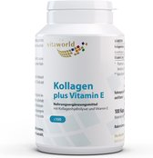 Vitaworld collageen 500mg plus vitamine E 100 capsules