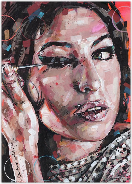 Amy Winehouse 02 poster 50x70 cm