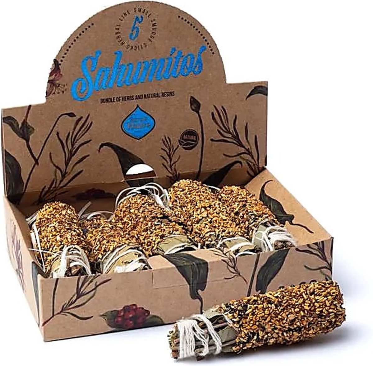 Sagrada Madre Sahumitos smudge Mirre & Palo Santo Smudge Sticks 5 stuks