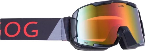 GRIZ Skibril Zwart – Junior – Anti-Fog – UV400 – Over-Bril (OTG)