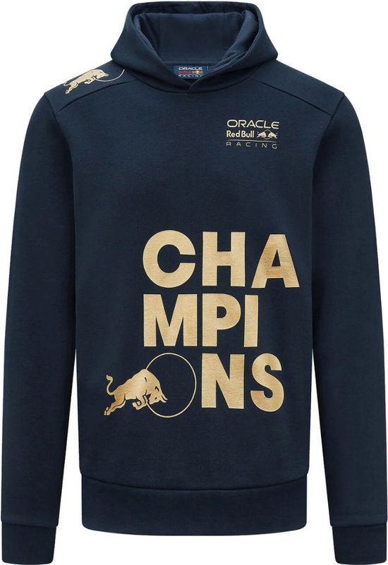 Red Bull Racing Oracle Constructors World Champion Hoodie - taille L - Max Verstappen - Pull - Champion du Monde - Formule 1
